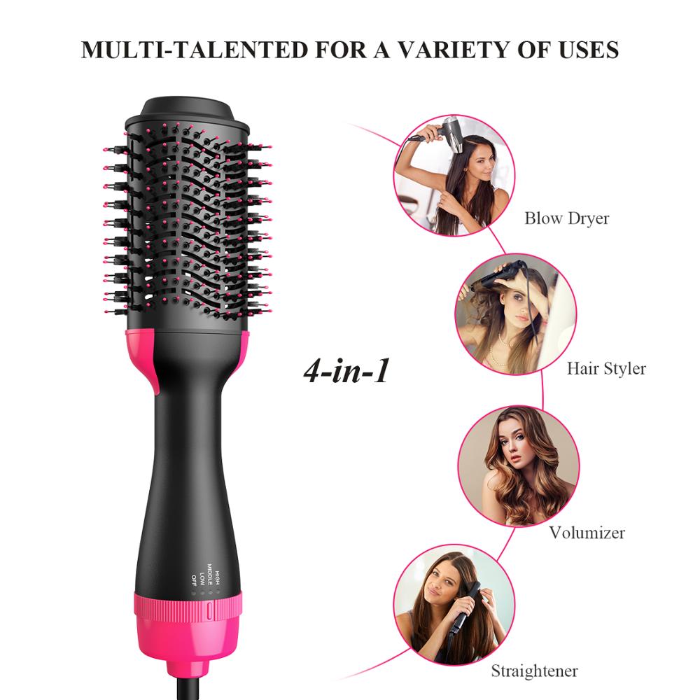 One Step Brush – Effortless Hair Styling in a Single Stroke! 💁‍♀️✨